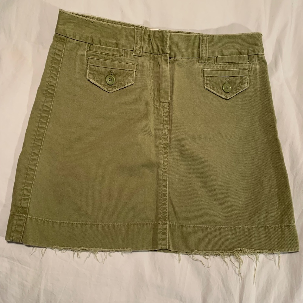 J. Crew Twill Skirt